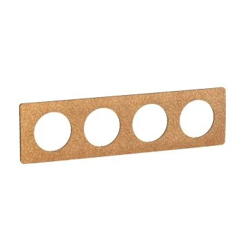 LEGRAND Céliane Plaque quadruple liege - CP1304