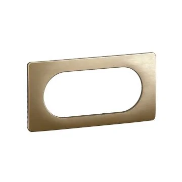 LEGRAND Céliane Plaque 4 à 5 modules bronze satiné - CP1608