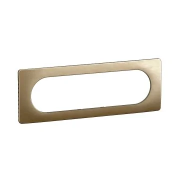 LEGRAND Céliane Plaque 6 à 8 modules bronze satiné - CP1611