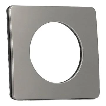 Plaque simple acier satiné LEGRAND Céliane CP1801