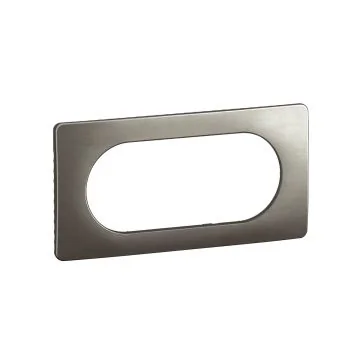 LEGRAND Céliane Plaque 4 à 5 modules acier satiné - CP1808