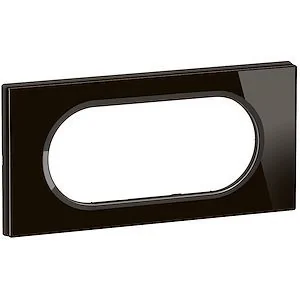 LEGRAND Céliane Plaque 4 à 5 modules verre onyx noir - CP1908