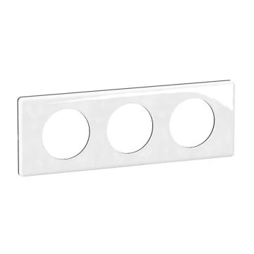 LEGRAND Céliane Plaque triple porcelaine Limoges - CP2303