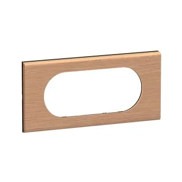 LEGRAND Céliane Plaque 4 à 5 modules chêne - CP2408