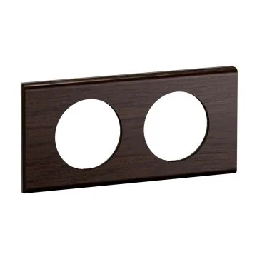 LEGRAND Céliane Plaque double frêne wengué - CP2502