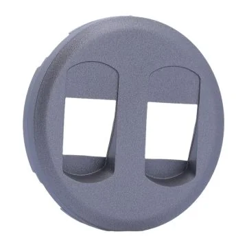 LEGRAND Céliane Enjoliveur prise haut-parleur double titanium - CT2311