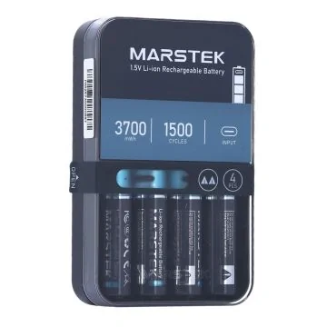 MARSTEK 4 Piles rechargeables USB-C Li-ion AA - 5070C
