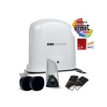 SCS SENTINEL Kit de motorisation pour portail coulissant 500kg avec module Yokis OFFERT - MCA0099