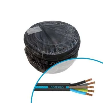 Couronne de câble électrique R2V 5G6mm² Nexans Distingo