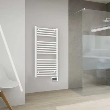 Sèche-serviettes électrique blanc 500W NOIROT Flo bains - DCK2611FDAJ