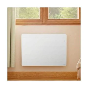 radiateur connecté à inertie fonte Noirot Walter 2 2000W blanc - photo ambiance intérieur