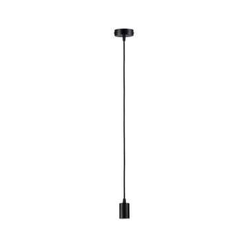 PAULMANN Suspension E27 RAVI IP44 230V Max60W reglable 30-150cm noir - 71136