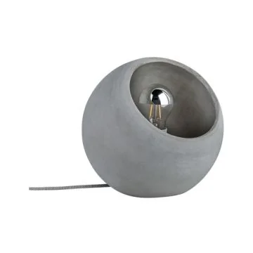 Lampe à poser Paulmann Neordic Ingram en béton gris