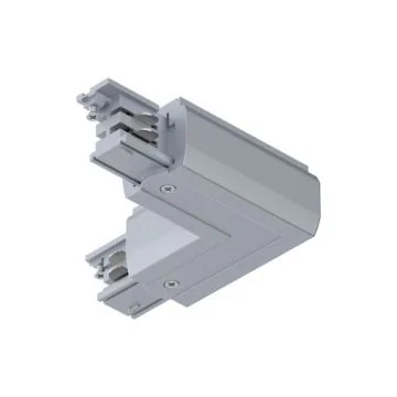 PAULMANN Connecteur en L pour alimentation spot LED URAIL intérieur argent - 91371
