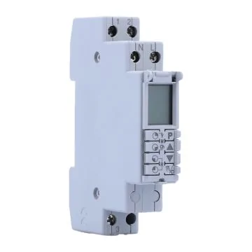 PERRY Interrupteur horaire digital hebdomadaire 1 module