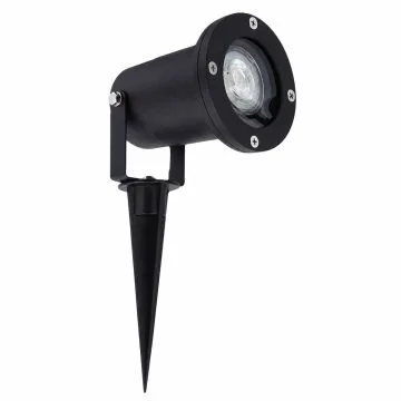 PHILIPS MyGarden Spot extérieur sur piquet IP44 230V GU10 avec ampoule 4,6W 395lm 2700K noir - 1748130P0