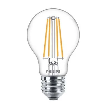 PHILIPS Ampoule LED filament E27 230V 8,5W(=75W) 1055lm 2700K LEDbulb standard - 361263