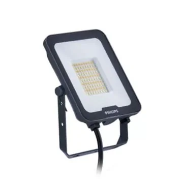 PHILIPS Projecteur extérieur LED extra plat 230V 10W 1200lm CCT noir - 736016