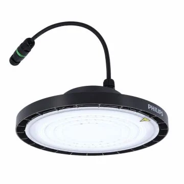 PHILIPS Ledinaire Suspension industrielle 230V 70W 10500lm 4000°K IP65 IK06 noir BY020P - 761353