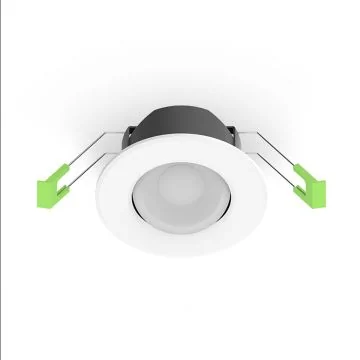 Spot LED BBC encastrable et orientable dimmable 230V 4-6W 465lm 4CCT 86cm blanc