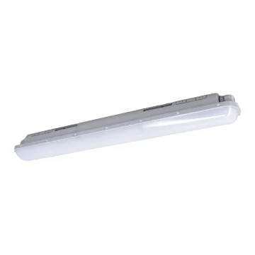 Réglette LED intégrée étanche 230V 15W 1825lm 4000K 60cm grise