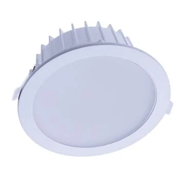 Downlight LED BBC à encastrer 230V 15W 1500lm 4000°K 198mm blanc