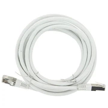 Cordon RJ45 Catégorie 6 F/UTP 3m blanc