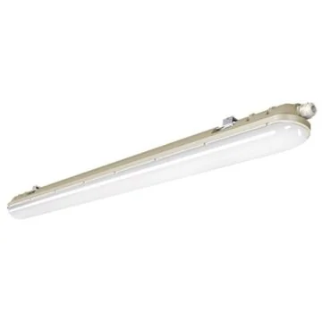 Lot de 10 réglettes LED intégrée étanche 230V 48W 4800lm 150cm