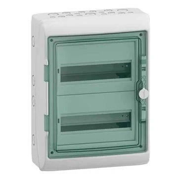 SCHNEIDER Mureva coffret étanche 2 rangées 12 modules IP65 - 13964M