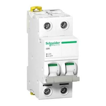 SCHNEIDER Interrupteur sectionneur 2P 63A 415VAC - A9S65263