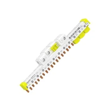 SCHNEIDER Acti9 iDT40 Peigne de répartition 3P+N 63A 12 modules avec connecteur - A9XPP712