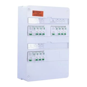 SCHNEIDER RESI9 XE Tableau électrique pré-équipé auto 2 rangées 3ID 40A 9 disjoncteurs
