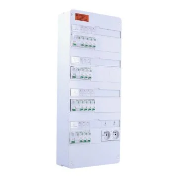 SCHNEIDER Resi9 XE Tableau électrique prééquipé auto 4 rangées 2ID 40A 2ID 63A 14 disjoncteurs