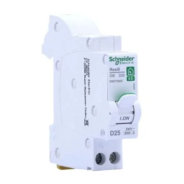 SCHNEIDER Resi9 XE Disjoncteur 25A auto Ph+N courbe D 3kA 230V - R9EFD625