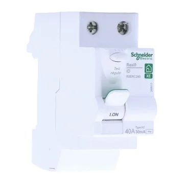 SCHNEIDER Resi9 XE Interrupteur différentiel 40A - 30mA type AC 230V - R9ERC240