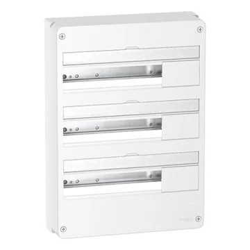 SCHNEIDER Resi9 Tableau électrique nu 3 rangées 18 modules - R9H18403