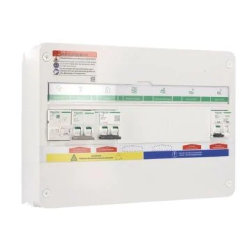 SCHNEIDER Rési9 Energy Center Coffret 18 modules 1 rangée mono 3kWc pour onduleur centralisé - R9HPV118A13