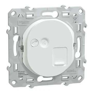 Prise RJ45 grade 3 catégorie 6 STP SCHNEIDER Ovalis
