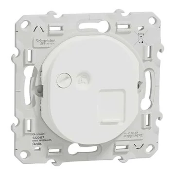 SCHNEIDER Ovalis Prise RJ45 catégorie 6a STP blanc - S320477