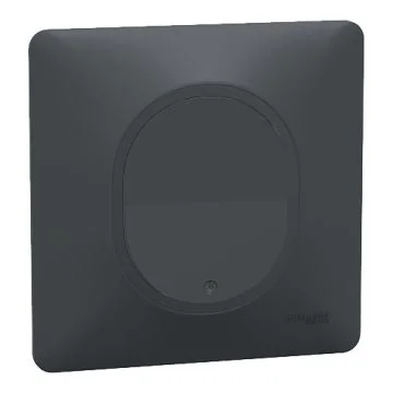 SCHNEIDER Ovalis Interrupteur va et vient lumineux complet anthracite