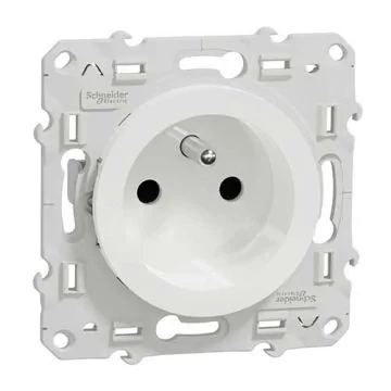 SCHNEIDER Odace Mécanisme prise 2P + T à vis (rénovation)
