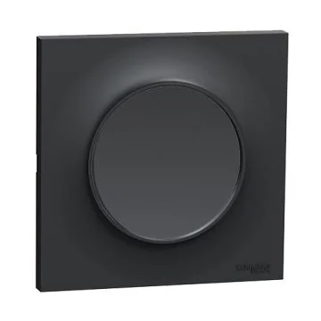 Interrupteur va et vient SCHNEIDER Odace complet anthracite