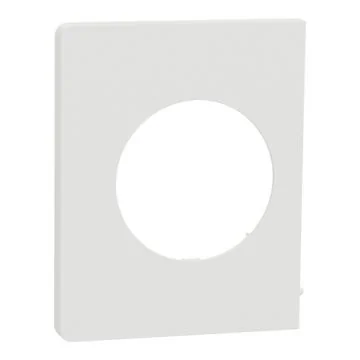 SCHNEIDER Odace Architecte Plaque simple latérale blanc craie - S920800