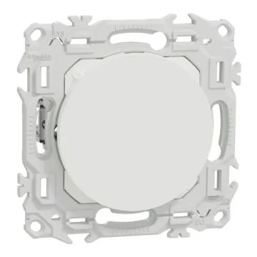 SCHNEIDER Odace Obturateur avec griffes blanc craie - S925666