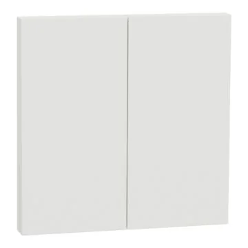 enjoliveur/plaque Schneider Odace Intégral blanc