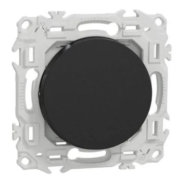 SCHNEIDER Odace Permutateur 10A noir onyx - S940205