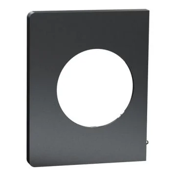 plaque de finition latérale Schneider Odace Architecte effet Perle Noire