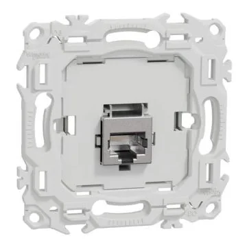 SCHNEIDER Odace Prise RJ45 grade 2TV à 3TV catégorie 6 STP sans enjoliveur - S980476