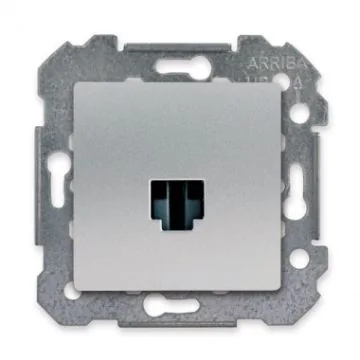 SIEMENS Delta Viva Mécanisme prise RJ45 - Silver