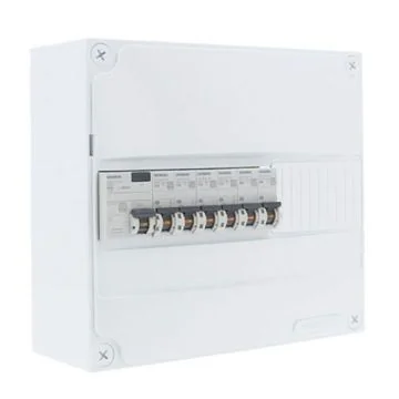 SIEMENS Tableau électrique pré-équipé 1 rangée 1ID 40A 6 disjoncteurs